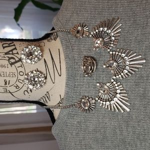 GORGEOUS SPARKLY JEWELRY SET